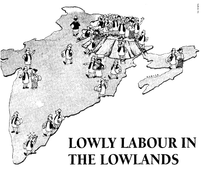 Lowly Labour in the Lowlands