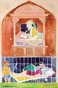 The invisibility of the princesses