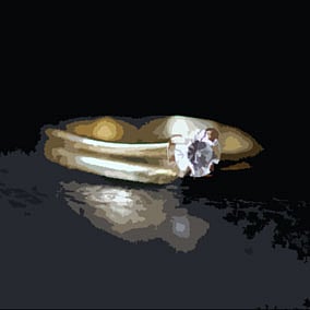 The diamond ring