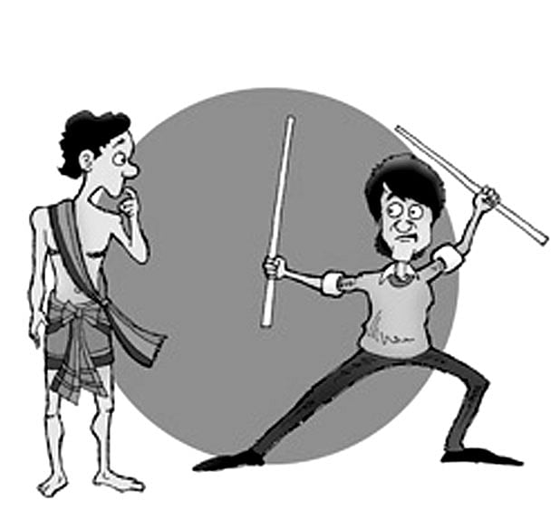 Chopsticks in Manipur
