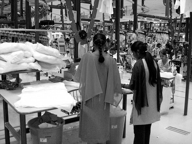 A look at garment production in Tirupur, also known as 'Knit City'.<br />Image: S Gautham