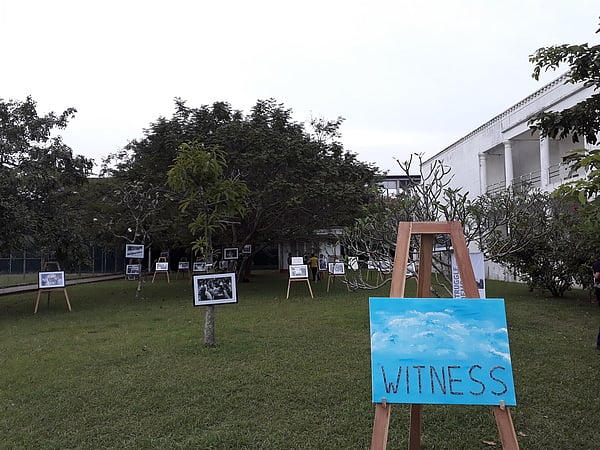 An exhibition of the works of veteran photojournalist Shahidul Alam and Maldivian photographer Dhahau Naseem.