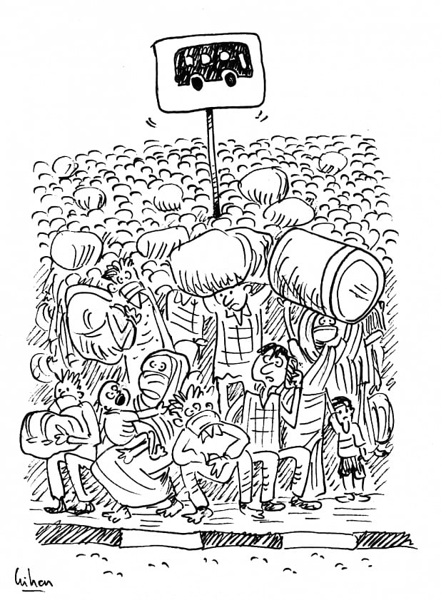Illustration by Gihan de Chickera.