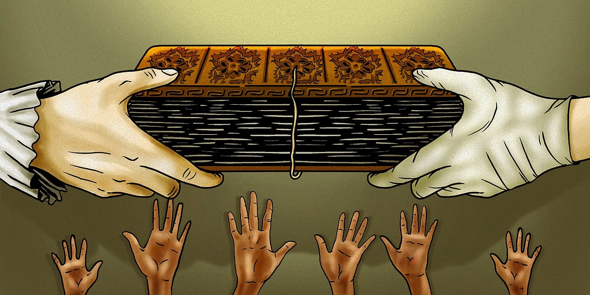 Returning spoils of colonial conquest