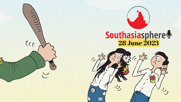 In Myanmar, more than 100 people, mostly women, were arrested for wearing flowers on June 19th as a protest in support of Aung San Suu Kyi on her 78th birthday.