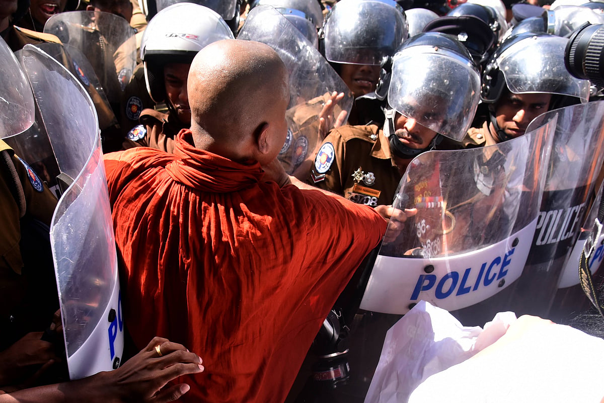 Sri Lanka’s political monks rage against reduced clout