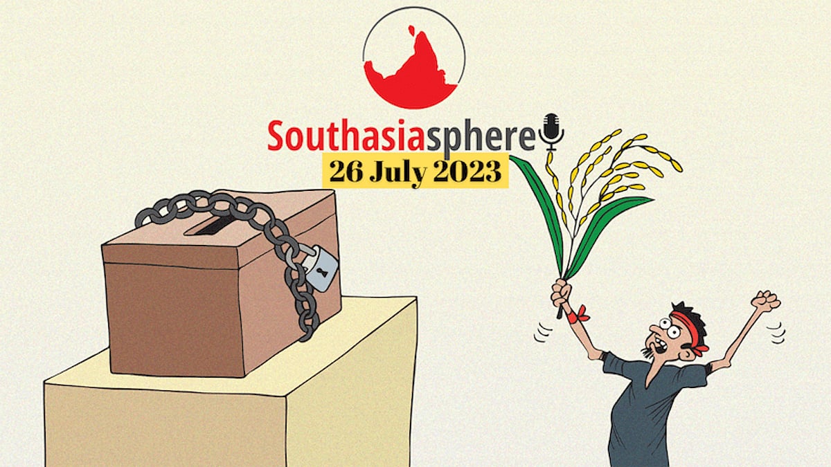 Sexual violence in Manipur, protests and repression in Bangladesh, Modi’s Paris visit and more