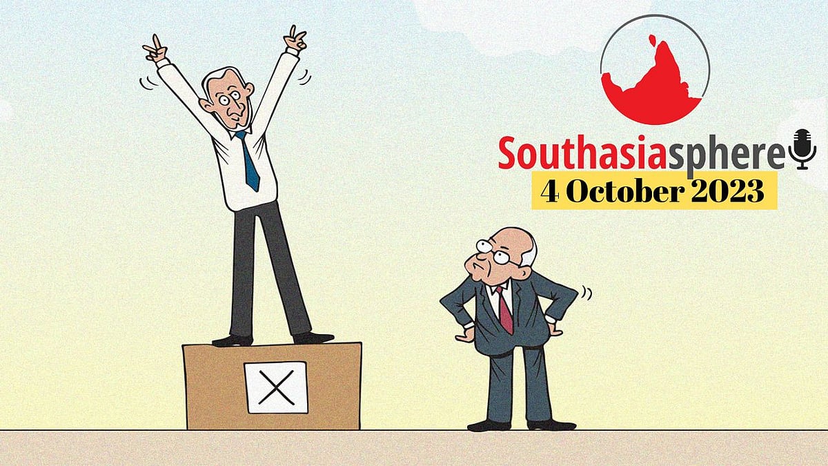 Delhi Police raid on Newsclick, elections in the Maldives, Sri Lanka’s Online Safety Bill and more