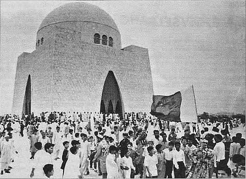 The Quaid's mazar, Karachi.