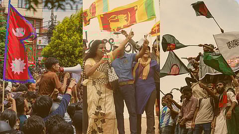 Protest movements in Nepal, Bangladesh and Sri Lanka, largely led by youth, have toppled three governments in three years. All three movements were similar in their negation of the status quo but also in their lack of a blueprint for the future. 