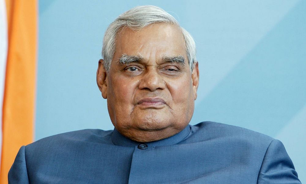 Atal Behari Vajpayee in Berlin in 2003. 