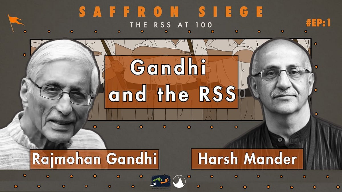 Podcast: Rajmohan Gandhi on Gandhi and the RSS