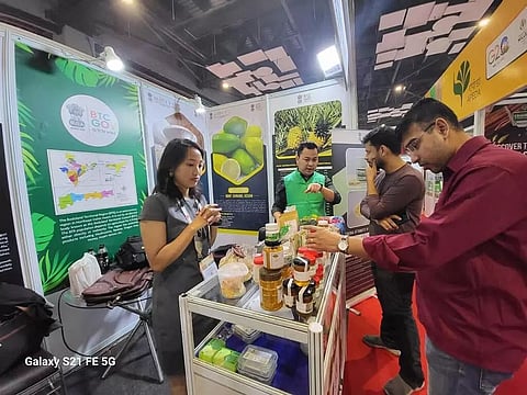 बोडोलैंड टेरिटोरियल काउंसिल वैश्विक दर्शकों के लिए प्रसंस्कृत खाद्य उत्पादों का प्रदर्शन करती है