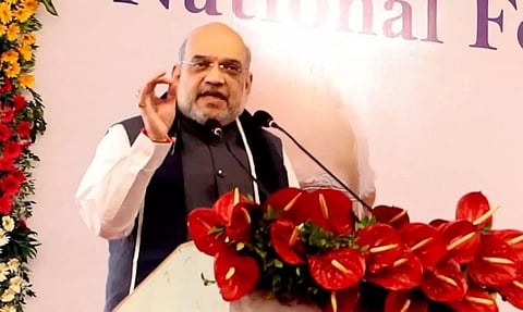 केंद्रीय गृह मंत्री अमित शाह ने मणिपुर में 1,400 करोड़ रुपये की परियोजनाओं की शुरुआत की।