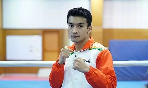 मुक्केबाज शिव थापा असम से राष्ट्रीय मुक्केबाजी चैंपियनशिप के क्वार्टर फाइनल में