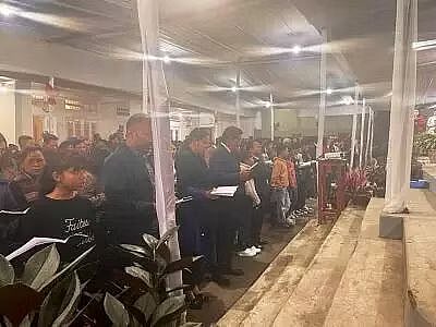 पूर्वोत्तर राज्यों में 2 साल के अंतराल के बाद पूर्ण रूप से क्रिसमस का उत्सव मनाया जा रहा है
