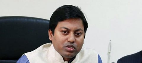 भाजपा सांसद पल्लव लोचन दास का रंगापाड़ा इलाके में हुआ जोरदार स्वागत