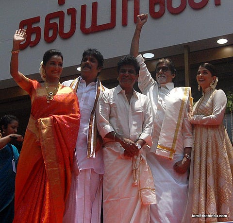 அமிதாப் பச்சன் கலந்து கொண்ட 'கல்யாண் ஜுவல்லர்ஸ்' திறப்பு விழா, படங்கள்: எல்.சீனிவாசன்