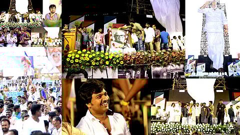 ரஜினி ரசிகர்கள் நடத்திய 'மலரட்டும் மனித நேயம்' விழா