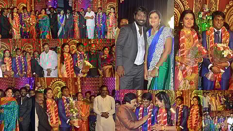 திரைப்பட தயாரிப்பாளர் வினோத் குமார் திருமண வரவேற்பு