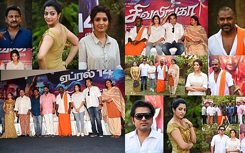 'சிவலிங்கா' படக்குழுவினரின் பத்திரிகையாளர் சந்திப்பு