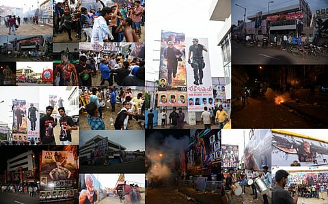 வெளியானது 'விவேகம்': சென்னையில் அஜித் ரசிகர்கள் கொண்டாட்டம் ஆல்பம்