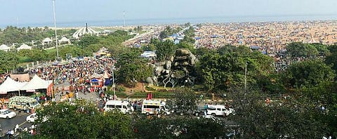 சென்னையில் காணும் பொங்கல் உற்சாகம்