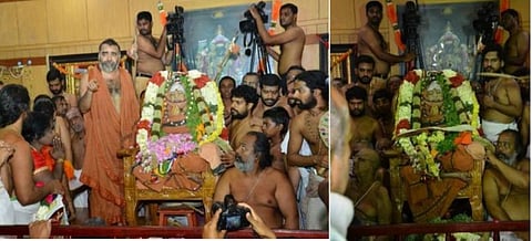 காஞ்சி ஜெயேந்திரர் மறைவு; பொதுமக்கள் அஞ்சலி