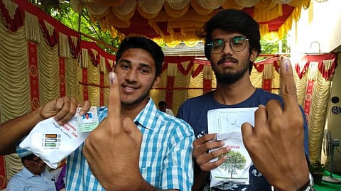 வேலூரில் விறுவிறு வாக்குப்பதிவு | படங்கள்:வி.எம்.மணிநாதன்