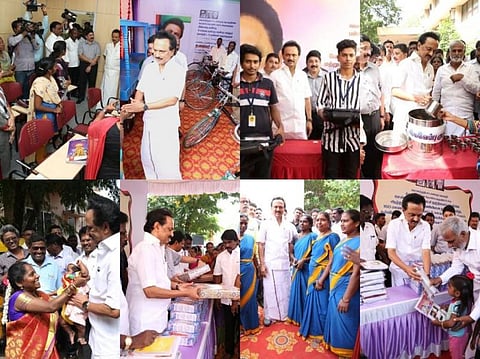 சென்னை கொளத்தூர் சட்டமன்ற தொகுதி பல்வேறு பகுதிகளில் ஆய்வு மற்றும் தொகுதி வாழ் மக்களுக்கு பல்வேறு நலத்திட்ட உதவிகளை திமுக தலைவர் மு.க.ஸ்டாலின் வழங்கினார்! படங்கள்: எல்.சீனிவாசன்