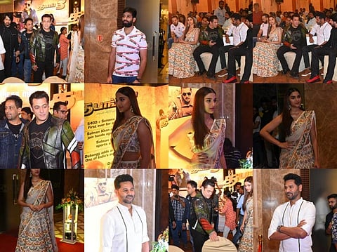 'தபங் 3' சினிமா படத்தின் பாடல் & டிரைலர் வெளியீடு!  படங்கள் : எல்.சீனிவாசன்