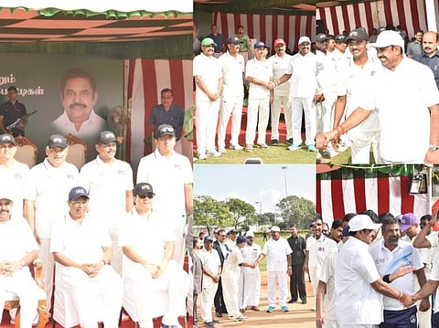 தமிழ்நாடு அகில இந்திய குடிமைப் பணி மற்றும் மத்திய பணி அலுவலர்களுக்கான விளையாட்டுப் போட்டியை இன்று சென்னை மெரினா மைதானத்தில் முதல்வர் எடப்பாடி பழனிசாமி துவக்கி வைத்தார்! - படங்கள்: எல்.சீனிவாசன்