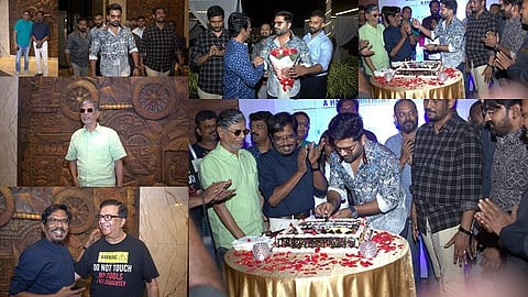 'மாநாடு' படக்குழுவினர் கலந்து கொண்ட சிம்பு பிறந்த நாள் விழா