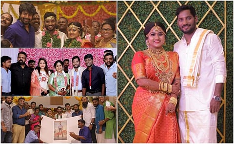 இயக்குநர் பாக்கியராஜ் கண்ணன் திருமண ஆல்பம்