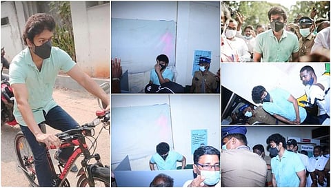 சட்டப்பேரவைத் தேர்தலில் வாக்களித்த விஜய் ஆல்பம்