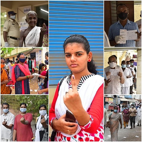 ஜனநாயகக் கடமையை ஆற்றிய சாமானியர்கள்  | படங்கள்: எஸ்.கிருஷ்ணமூர்த்தி, ஜெ.மனோகரன், எஸ்.குரு பிரசாத்