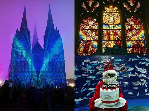 மிளிரும் விளக்குகள்: கிறிஸ்துமஸ் கொண்டாட்டம்