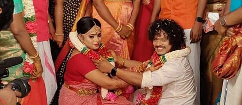 'குக் வித் கோமாளி' புகழ் திருமண ஆல்பம்