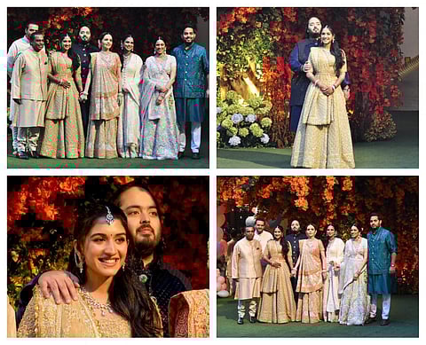 முகேஷ் அம்பானி இளைய மகன் நிச்சயதார்த்த ஆல்பம்