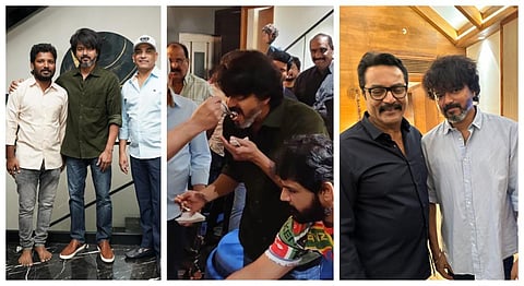 ‘வாரிசு’ படக்குழுவுடன் விஜய் - ஆல்பம்