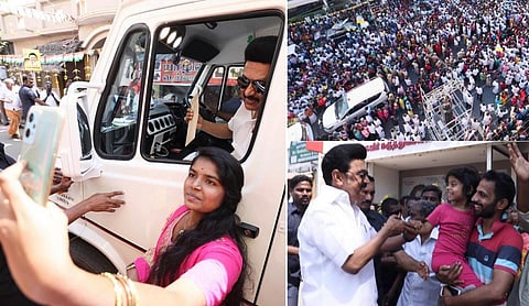 செல்ஃபி முதல் வாக்குறுதி வரை - ஈரோடு கிழக்கில் முதல்வர் ஸ்டாலின் | போட்டோ ஸ்டோரி