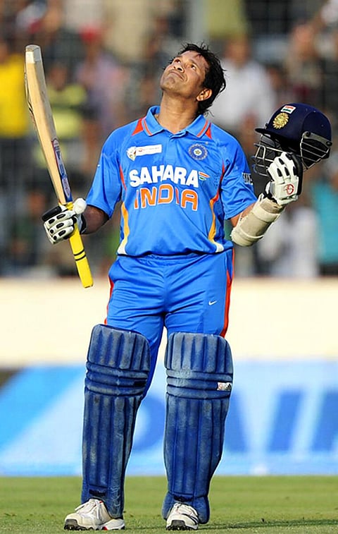 Sachin Tendulkar scores his 100th hundred in 2012 on this day