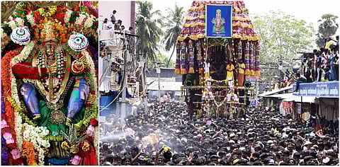 சமயபுரம் மாரியம்மன் கோயில் சித்திரை தேர்த் திருவிழா - புகைப்படத் தொகுப்பு