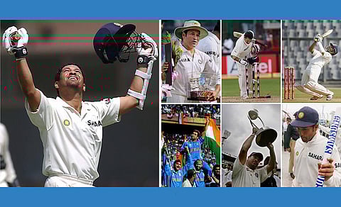 ‘அசாத்திய நாயகன்’ சச்சின் டெண்டுல்கர்! - பிறந்தநாள் ஸ்பெஷல் போட்டோ ஸ்டோரி