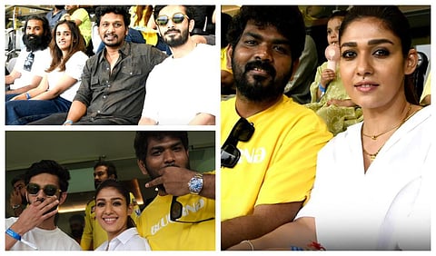 லோகேஷ் கனகராஜ் முதல் நயன்தாரா வரை - சிஎஸ்கே மேட்ச் பார்த்த பிரபலங்கள் | ஆல்பம்