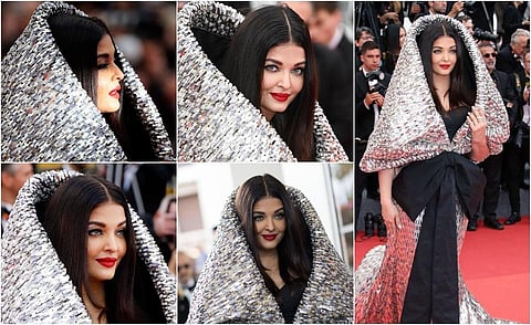 கேன்ஸ் 2023-ல் வித்தியாசமான உடையில் கவனம் ஈர்த்த ஐஸ்வர்யா ராய் - ஆல்பம்