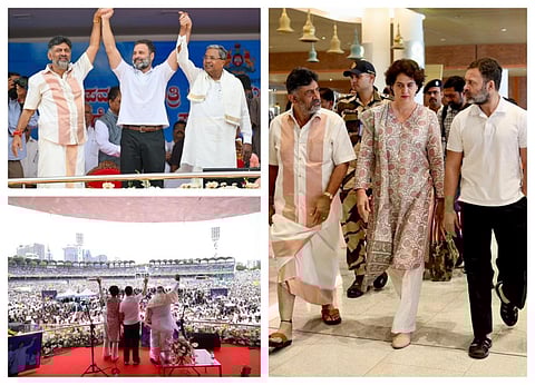 கடவுளின் பெயரால்... - கர்நாடக பதவியேற்பு விழா ஹைலைட்ஸ் | போட்டோ ஸ்டோரி