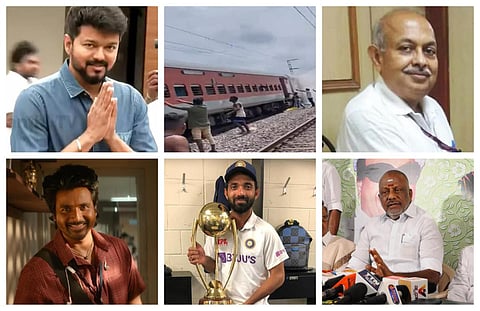 நடிகர் விஜய் ஆலோசனை முதல் குமரியில் விரைவு ரயிலில் புகை வரை | நியூஸ் கார்டு @ ஜூலை 11, 2023