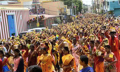 குன்றத்தூரில் 1,508 பால்குடம் ஊர்வலம் - புகைப்படத் தொகுப்பு