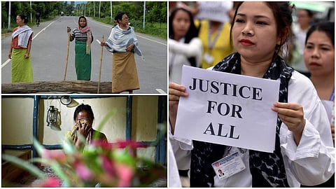 வலிகளுடன் காட்சி தரும் மணிப்பூர் இப்போது... - புகைப்படத் தொகுப்பு